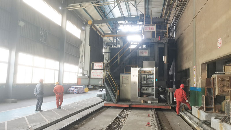 新型炭材料行业台车电控系统升级改造